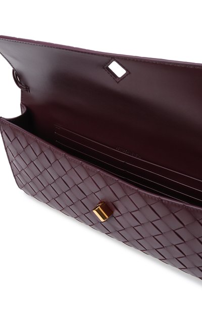 Клатч andiamo BOTTEGA VENETA темно-бордового цвета по цене 363000 руб., арт. 741511/VCPP3, фото 5 Клатч andiamo BOTTEGA VENETA, арт. 741511/VCPP3, фото 5