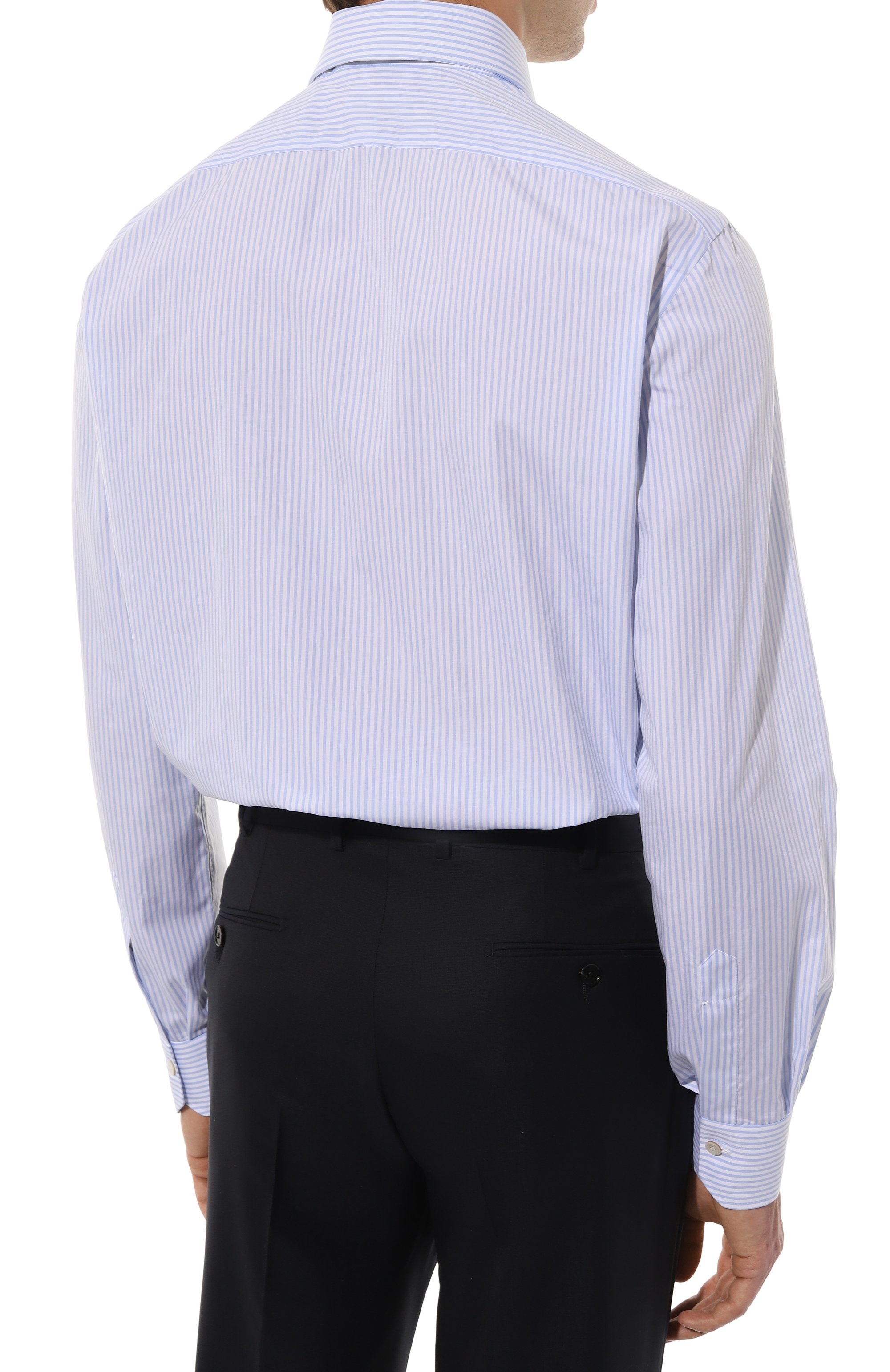 Хлопковая сорочка KITON, арт. UCIH06143, фото 4