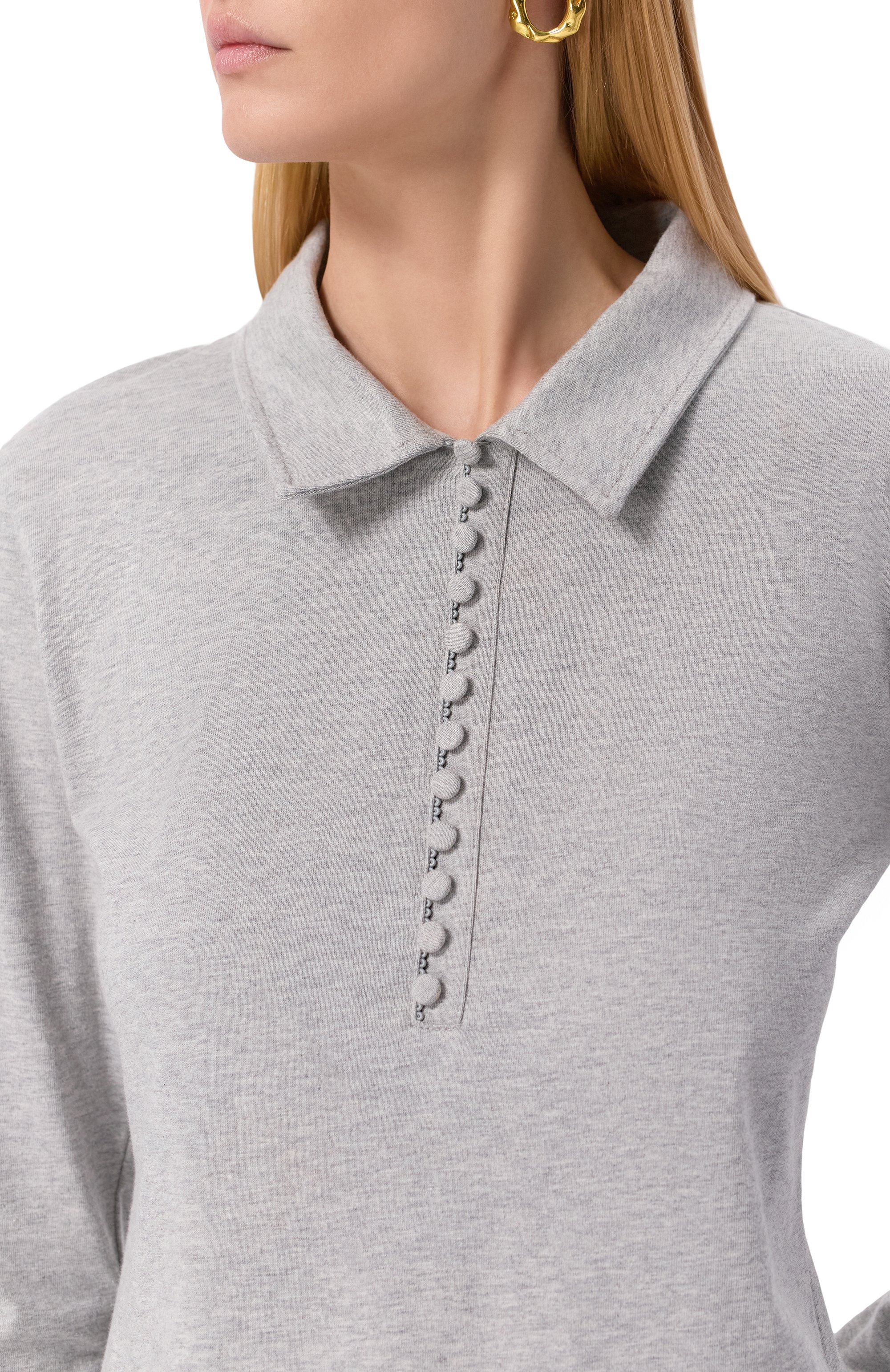 Хлопковое поло DRIES VAN NOTEN, арт. 011115-2603-813, фото 5