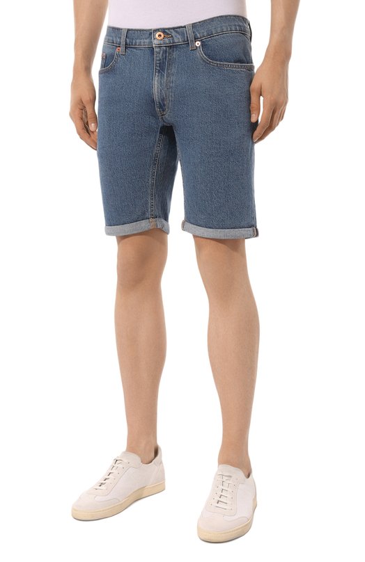 Джинсовые шорты HUGO 50511584 Синий  50511584 Фото 3