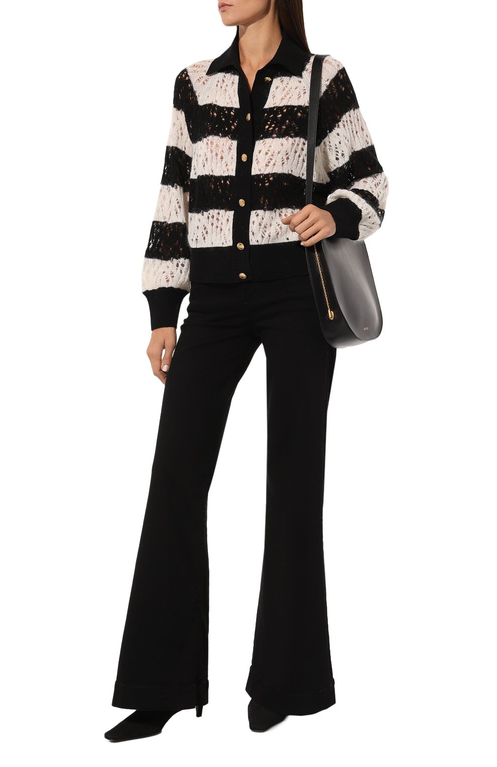 Шерстяной кардиган PALM ANGELS, арт. PWHB035F24KNI001, фото 2