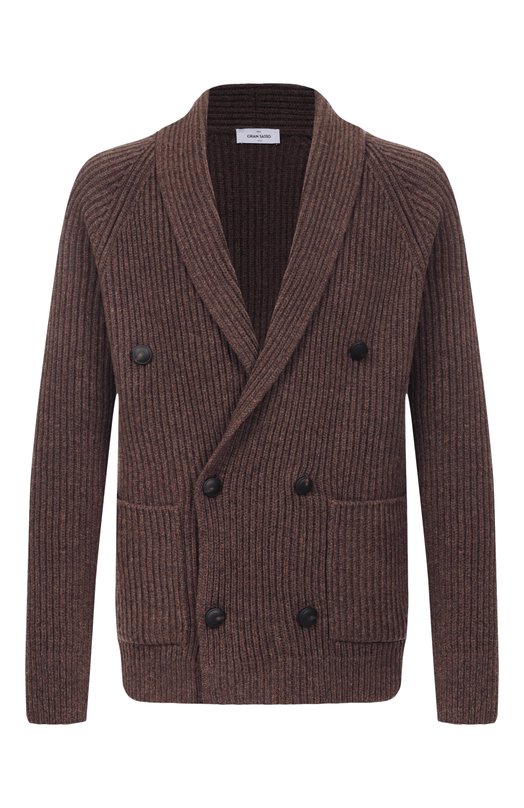 Шерстяной кардиган Gran Sasso 13183/25072 Коричневый 13183/25072
