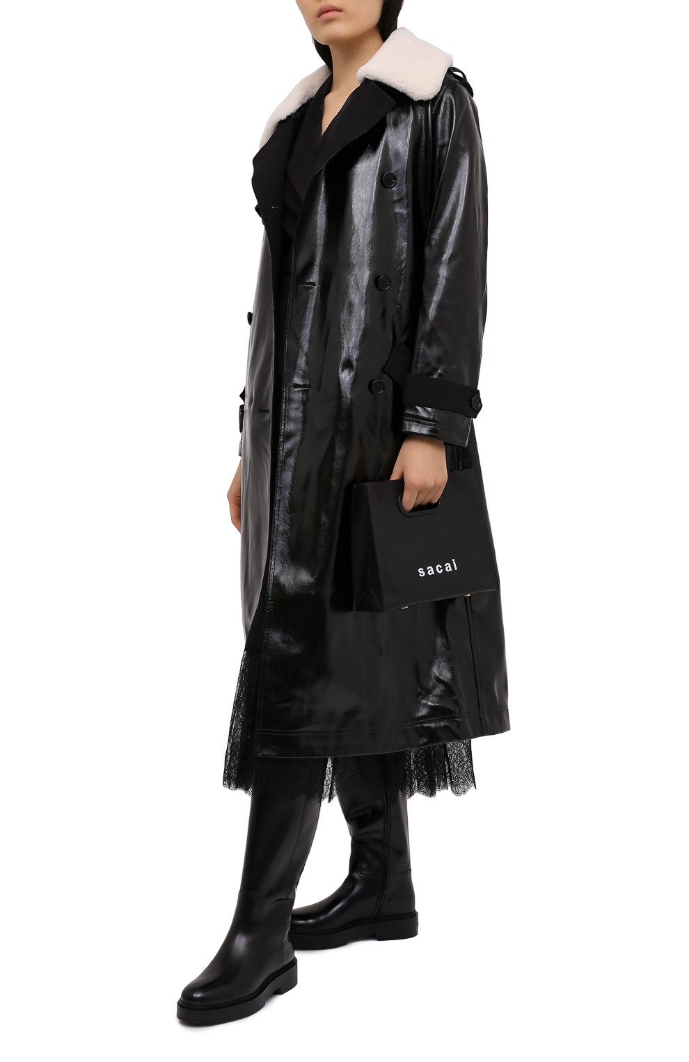 Двубортное пальто SELF-PORTRAIT, арт. AW20-147, фото 2