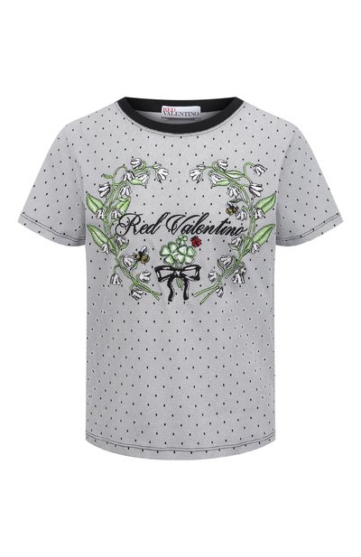Хлопковая футболка REDVALENTINO, арт. VR3MG08X/5PR, фото 1