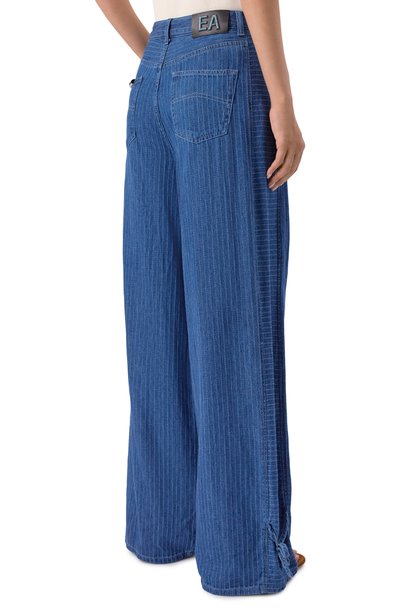 Джинсы EMPORIO ARMANI синего цвета по цене 55850 руб., арт. EW004797/AF26171, фото 4 Джинсы EMPORIO ARMANI, арт. EW004797/AF26171, фото 4