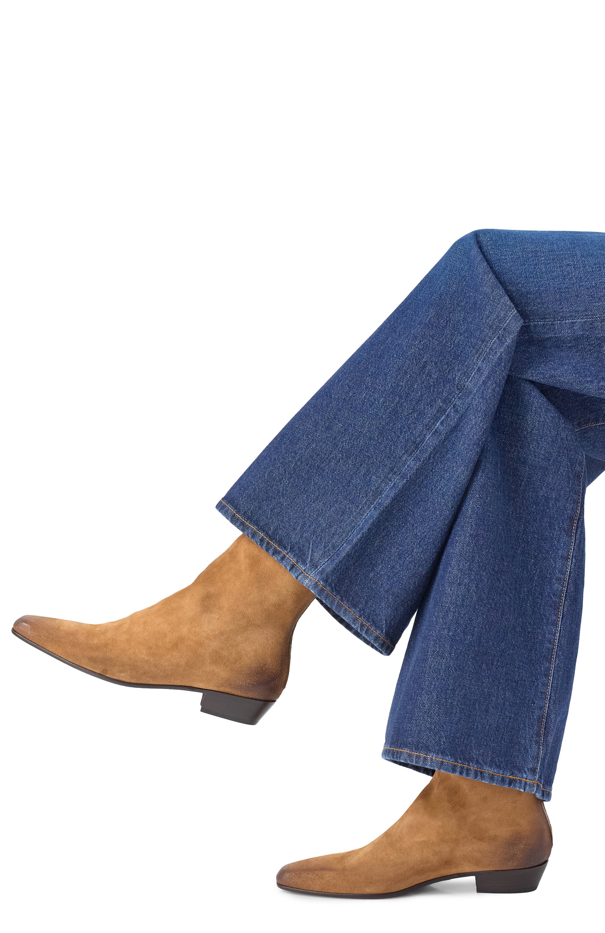 Замшевые ботильоны PANTANETTI светло-коричневого цвета по цене 59950 руб., арт. 19400A/HUR0N, фото 2 Замшевые ботильоны PANTANETTI, арт. 19400A/HUR0N, фото 2