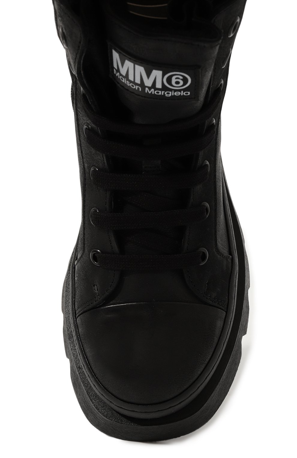Кожаные ботинки MM6, арт. 75043/36-40, фото 4