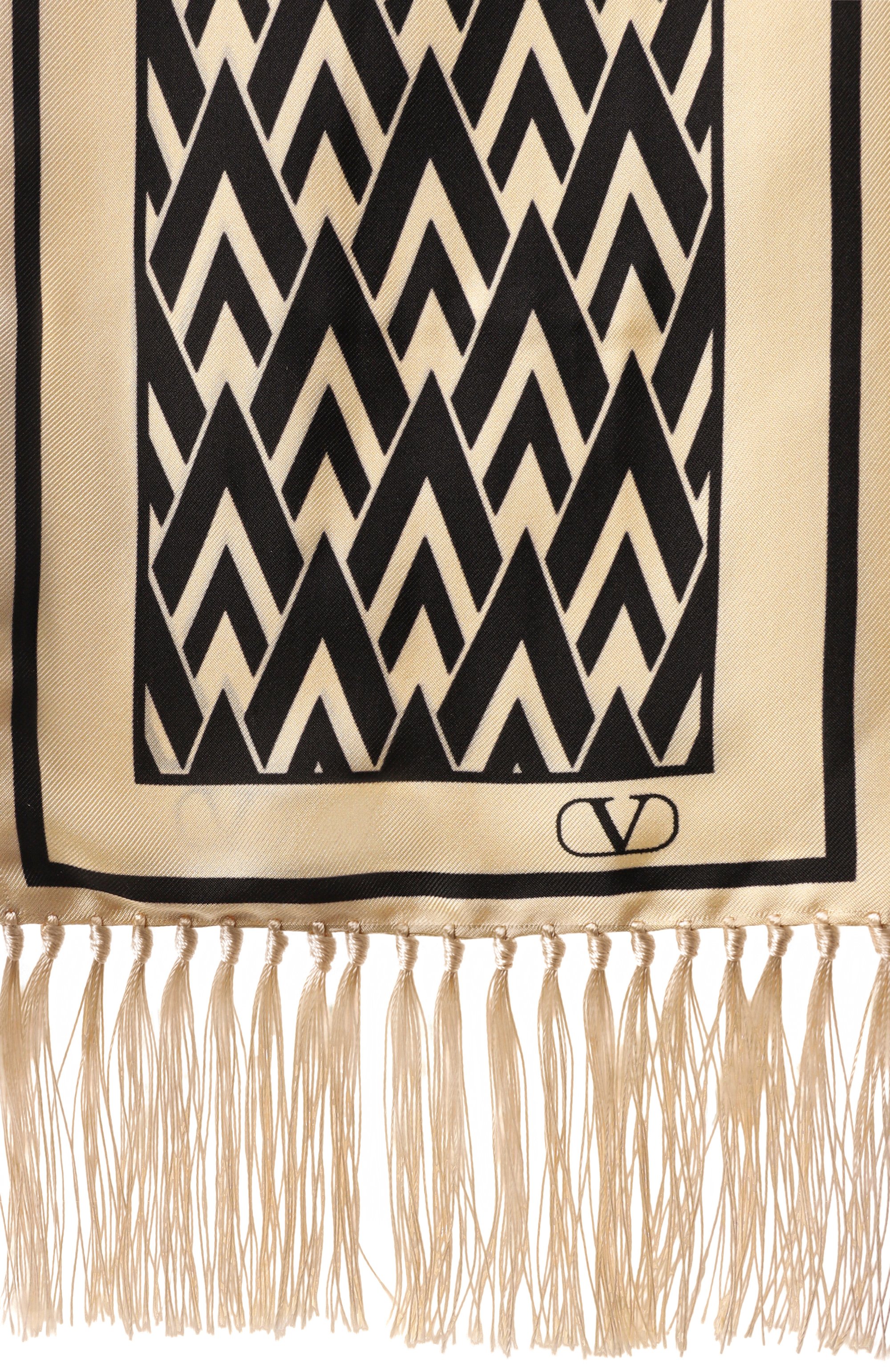 Шелковый шарф VALENTINO, арт. 8W2E600A/SHT, фото 4