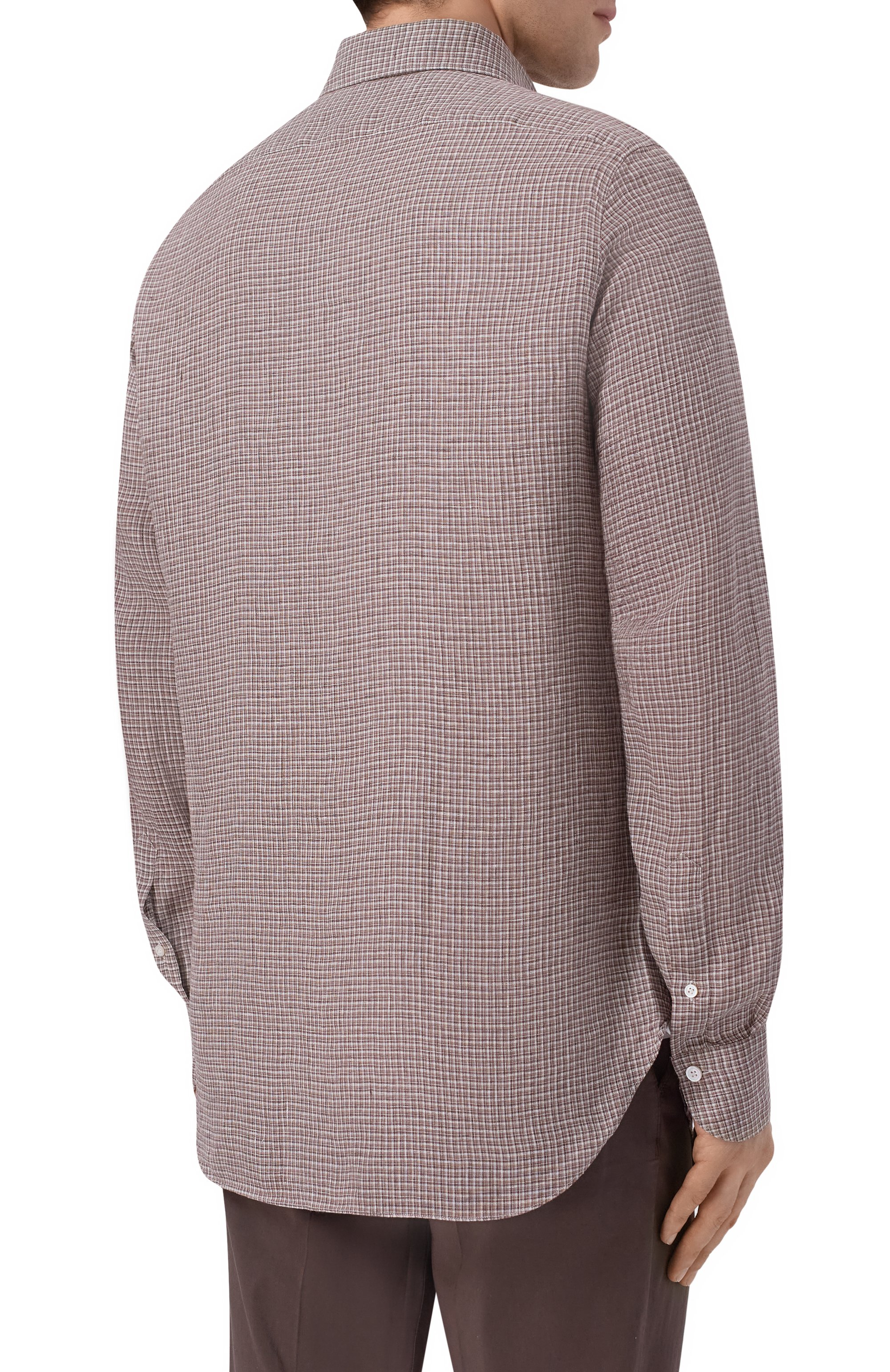 Льняная рубашка FINAMORE 1925, арт. GAETE 1 LUIGI Z L/P6065, фото 4