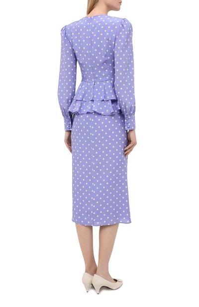 Шелковое платье ALESSANDRA RICH, арт. FAB2222-F2923, фото 4