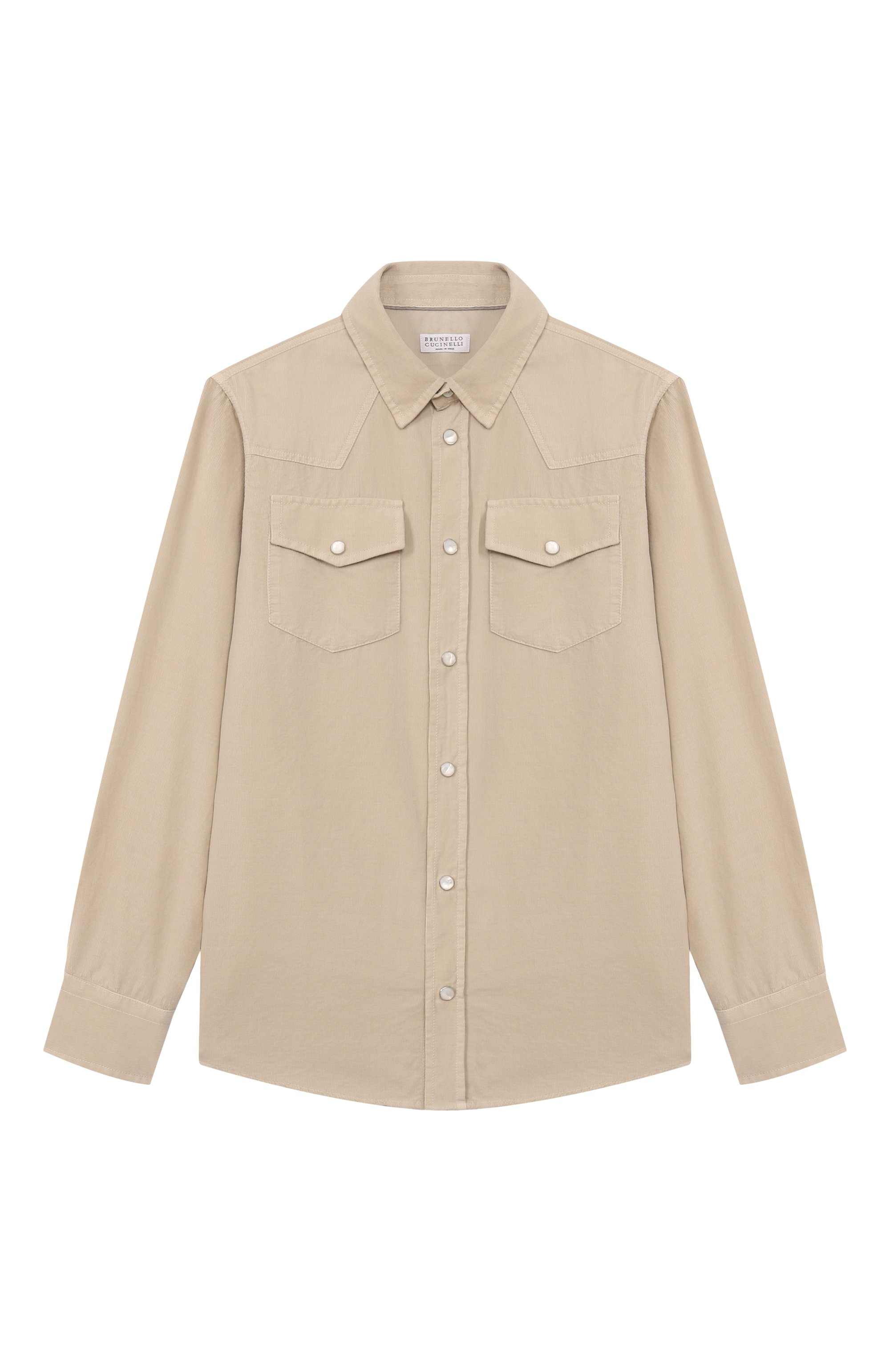 Вельветовая рубашка BRUNELLO CUCINELLI, арт. BL688C360C, фото 1