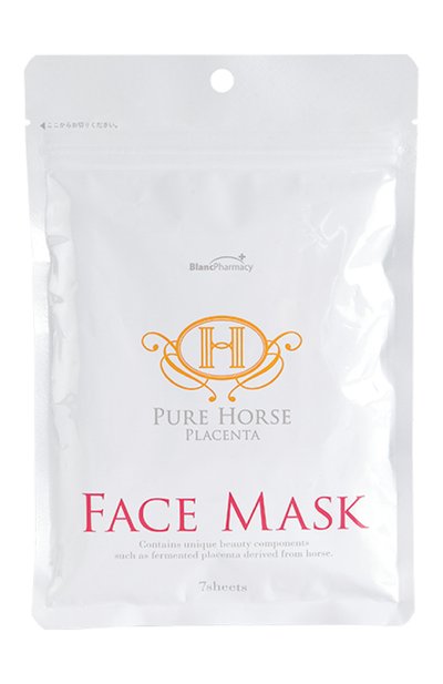 Женская восстанавливающая плацентарная маска pure horse (7шт.) LA MENTE, арт. 4562108900782