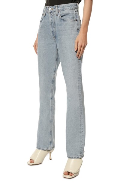 Джинсы CITIZENS OF HUMANITY голубого цвета по цене 36300 руб., арт. 1977-837, фото 3 Джинсы CITIZENS OF HUMANITY, арт. 1977-837, фото 3