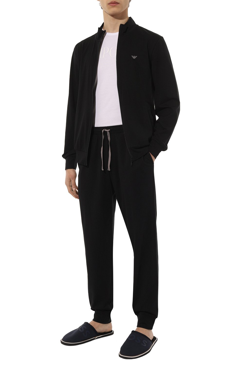 Текстильные домашние туфли BOSS, арт. 50487739, фото 2