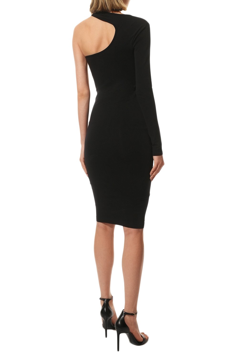Платье HELMUT LANG черного цвета по цене 22300 руб., арт. L01HW601, фото 4 Платье HELMUT LANG, арт. L01HW601, фото 4
