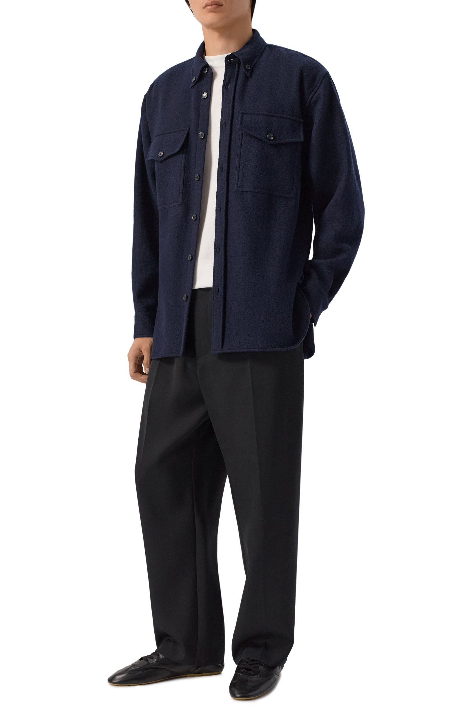 Шерстяная куртка-рубашка DRIES VAN NOTEN, арт. 020709/4237, фото 2
