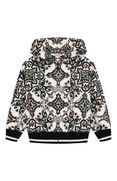 Хлопковая толстовка DOLCE & GABBANA, арт. L4JWKG/II7HR/8-12+