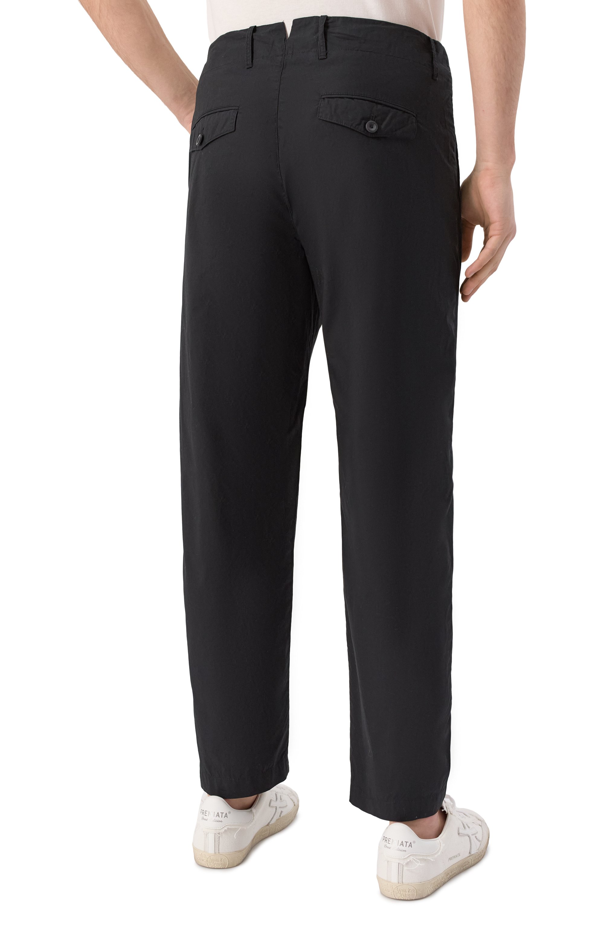 Хлопковые брюки HANNES ROETHER, арт. PA21DRE.576/, фото 4