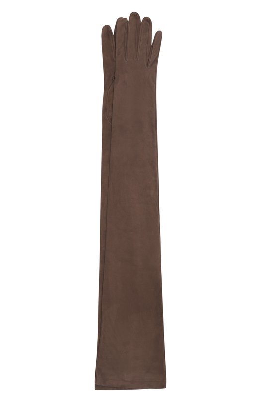 Замшевые перчатки Brunello Cucinelli MPCAI9007P Коричневый MPCAI9007P
