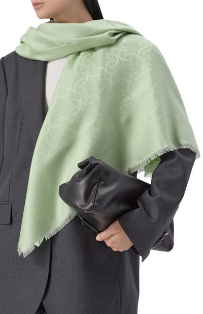 Шаль из шелка и шерсти ELIE SAAB, арт. SE1414J5884F24, фото 2