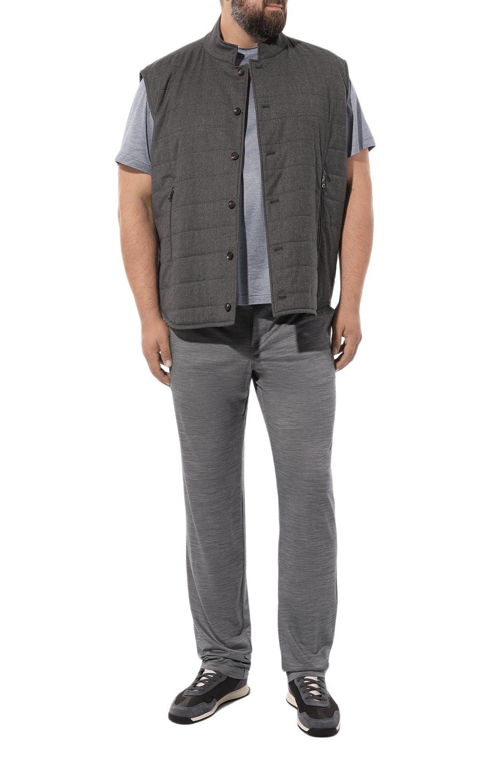 Шерстяные брюки CAPOBIANCO, арт. MPAN.0X00/58-60, фото 2