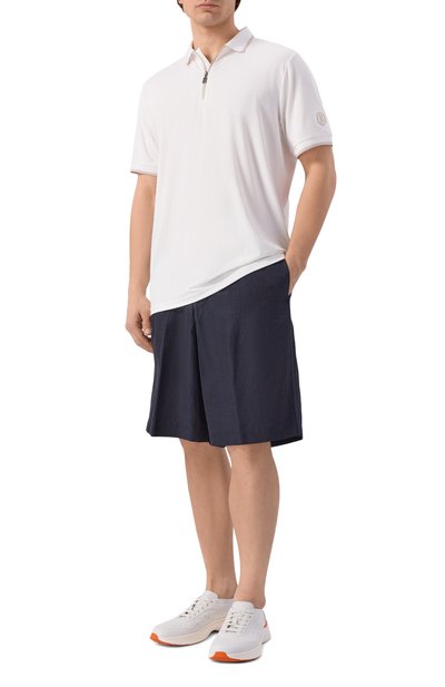 Шорты из вискозы и льна EMPORIO ARMANI, арт. EM005874/AF13812, фото 2