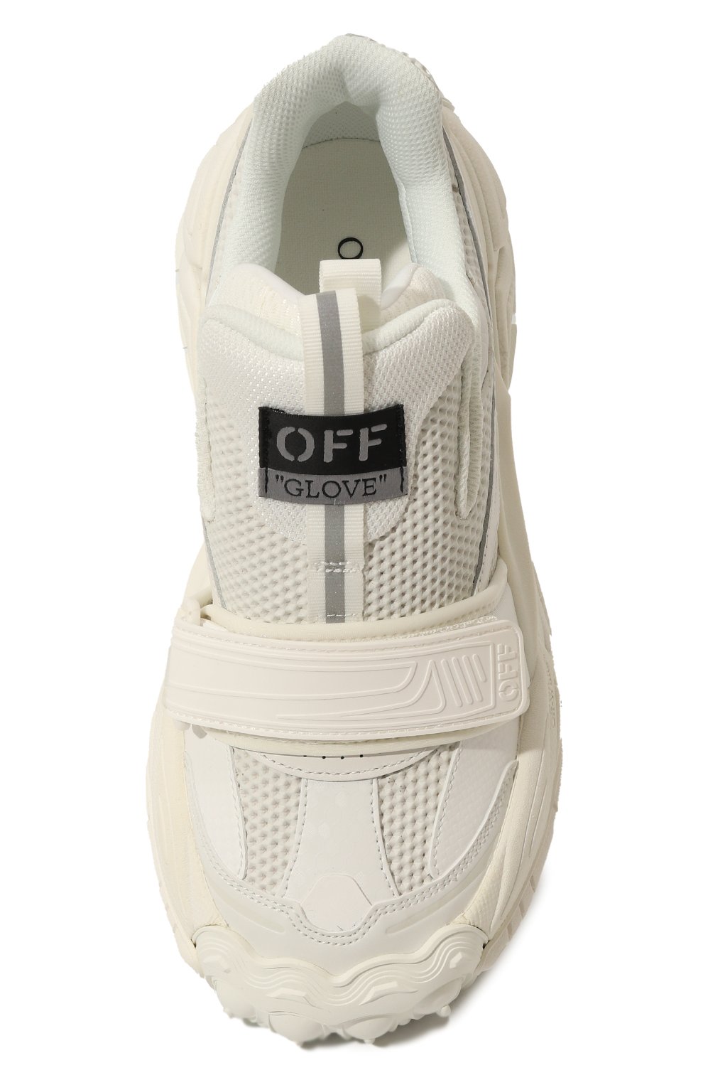Комбинированные кроссовки glove OFF-WHITE, арт. 0WIA281C99LEA001, фото 6