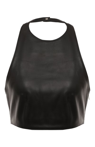 Кожаный топ MAINLESS, арт. T22-01-02-BL, фото 1