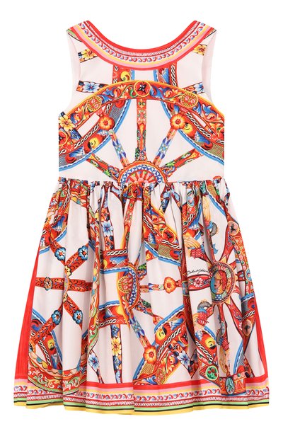 Хлопковое платье DOLCE & GABBANA, арт. L54DU1/FI504