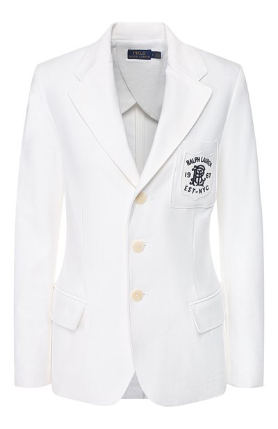 Хлопковый жакет POLO RALPH LAUREN, арт. 211783913, фото 1