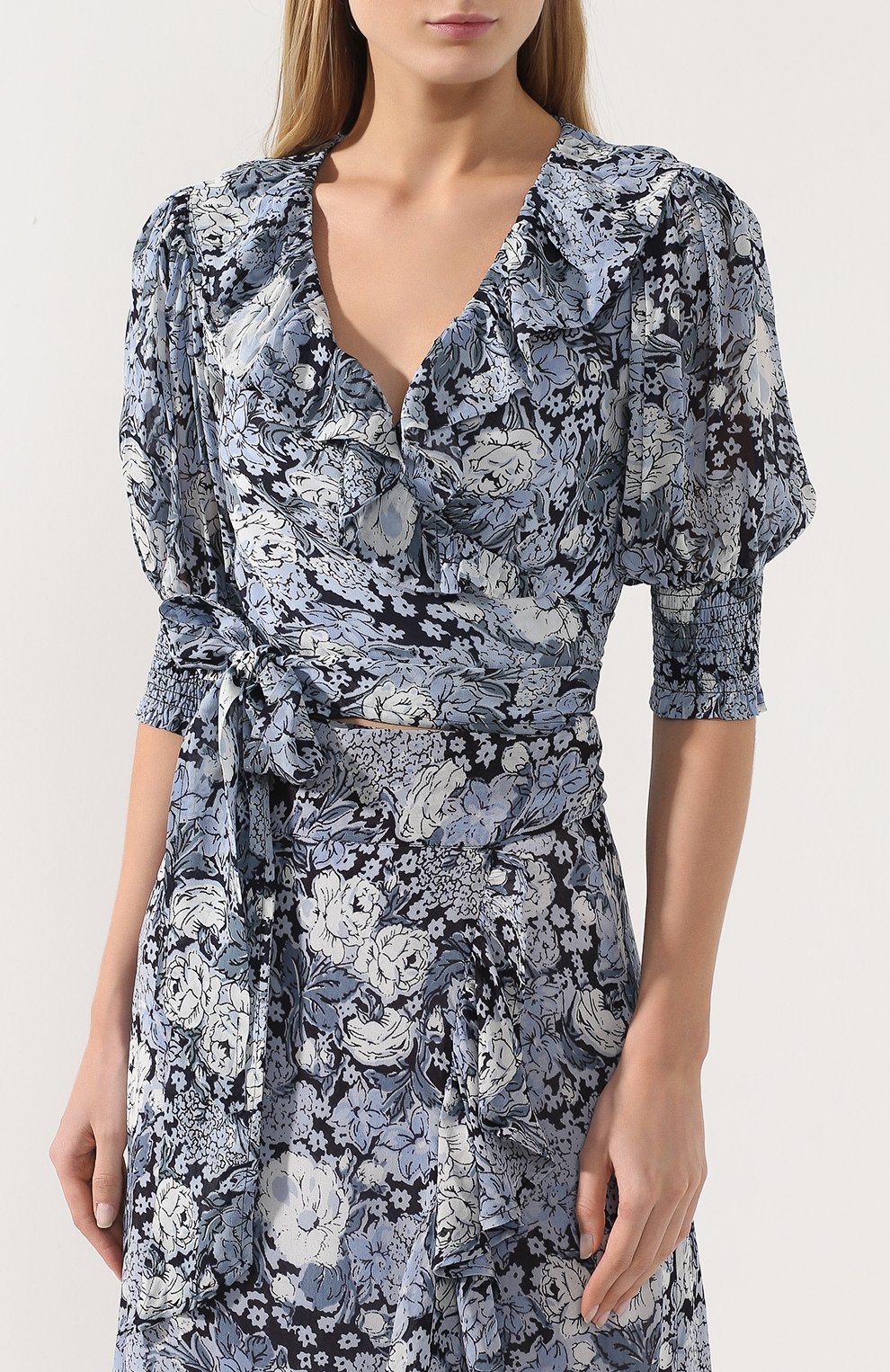 Топ с запахом GANNI, арт. F3173, фото 3