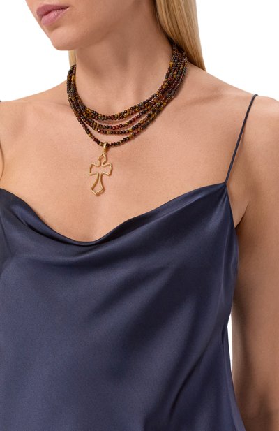 Колье amber cross BLUEJAY, арт. BJ-AC-BR, фото 2