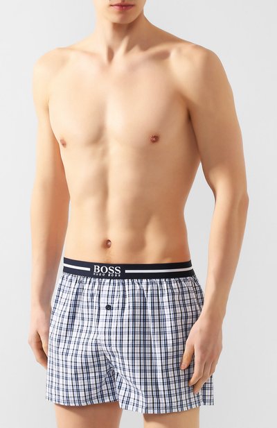 Комплект из двух хлопковых боксеров свободного кроя BOSS, арт. 50388953, фото 2