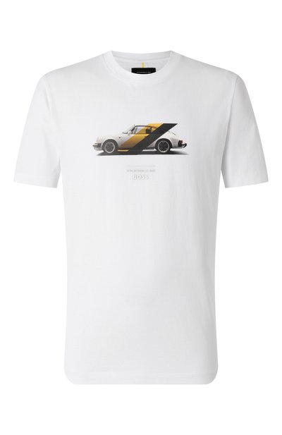 Хлопковая футболка boss x porsche BOSS, арт. 50531455, фото 1