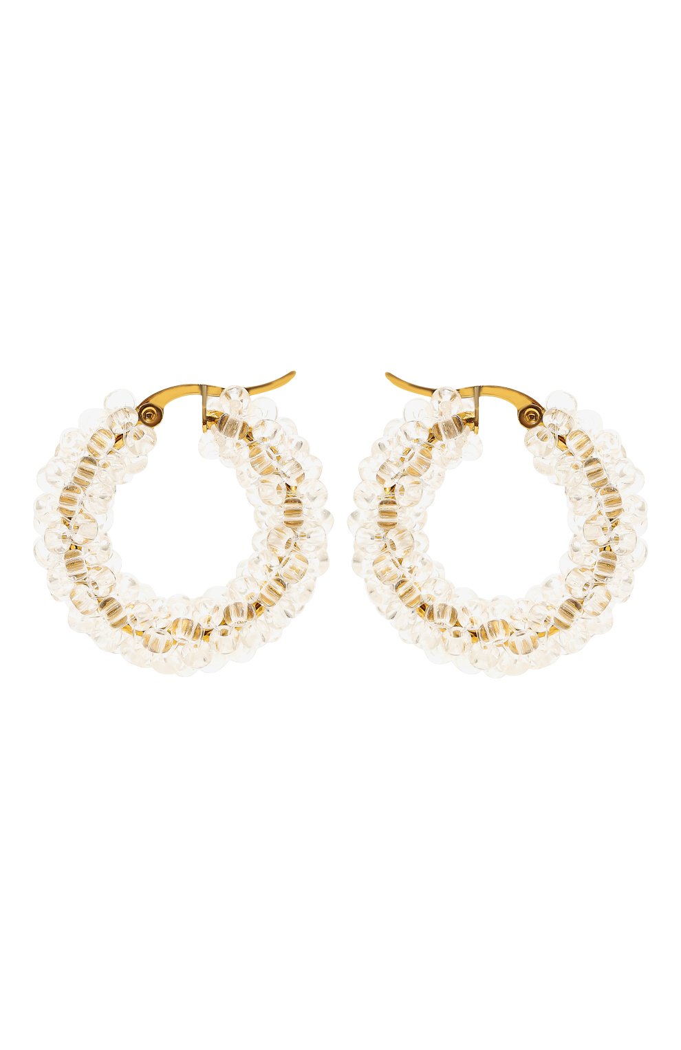 Серьги льдинка HIAYNDERFYT прозрачного цвета по цене 8050 руб., арт. 21-22TRSPNTERRNG, фото 1 Серьги льдинка HIAYNDERFYT, арт. 21-22TRSPNTERRNG, фото 1