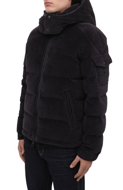 Пуховик из вельвета maya MONCLER, арт. G2-091-1A001-67-595HA, фото 3