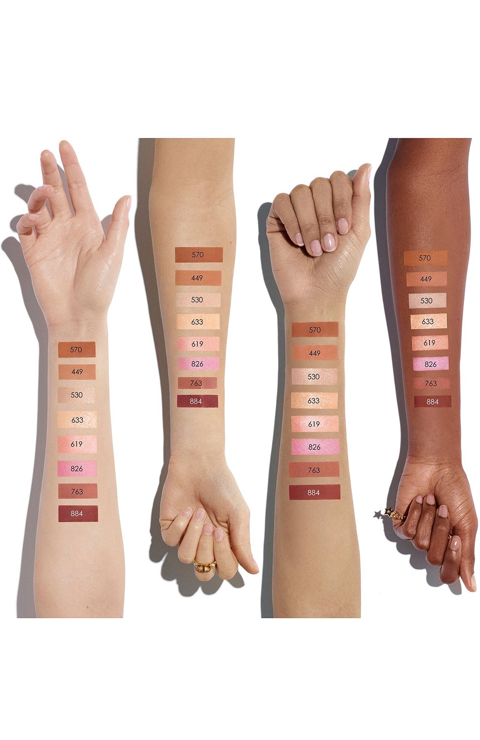 Тени для век с сатиновым финишем diorshow mono couleur satin, оттенок 530 тюль (2g) DIOR, арт. C022100530, фото 3