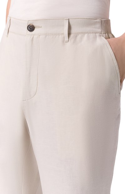 Брюки изо льна и шелка MVST, арт. M26.CSM.T405/TXAVI, фото 5