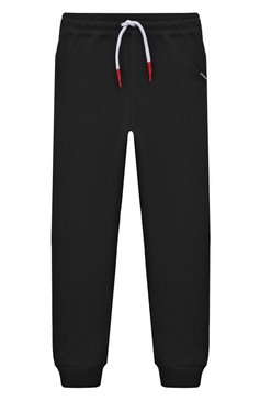Детские хлопковые джоггеры SPRAYGROUND черного цвета, арт. SPY935BLK | Фото 1 (Нос: Не проставлено; Материал сплава: Проставлено; Материал внешний: Хлопок; Мальчики Кросс-КТ: Джоггеры-одежда; Ростовка одежда: 10 - 11 лет | 140 - 146см, 13 - 15 лет | 158 см, 16 лет | 164 см, 12 лет | 152 см, 8 лет | 128 см)