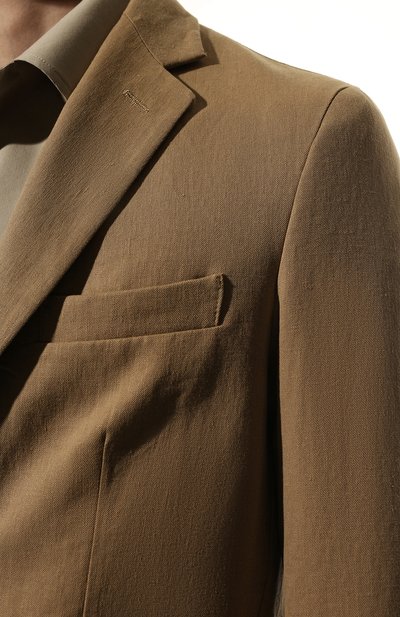 Льняной пиджак LORO PIANA, арт. FAM1742, фото 5