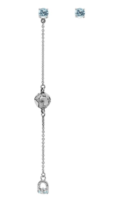 Серьги Земля и Сириус MIDGARD PARIS 5849 S Серебряный 5849 S