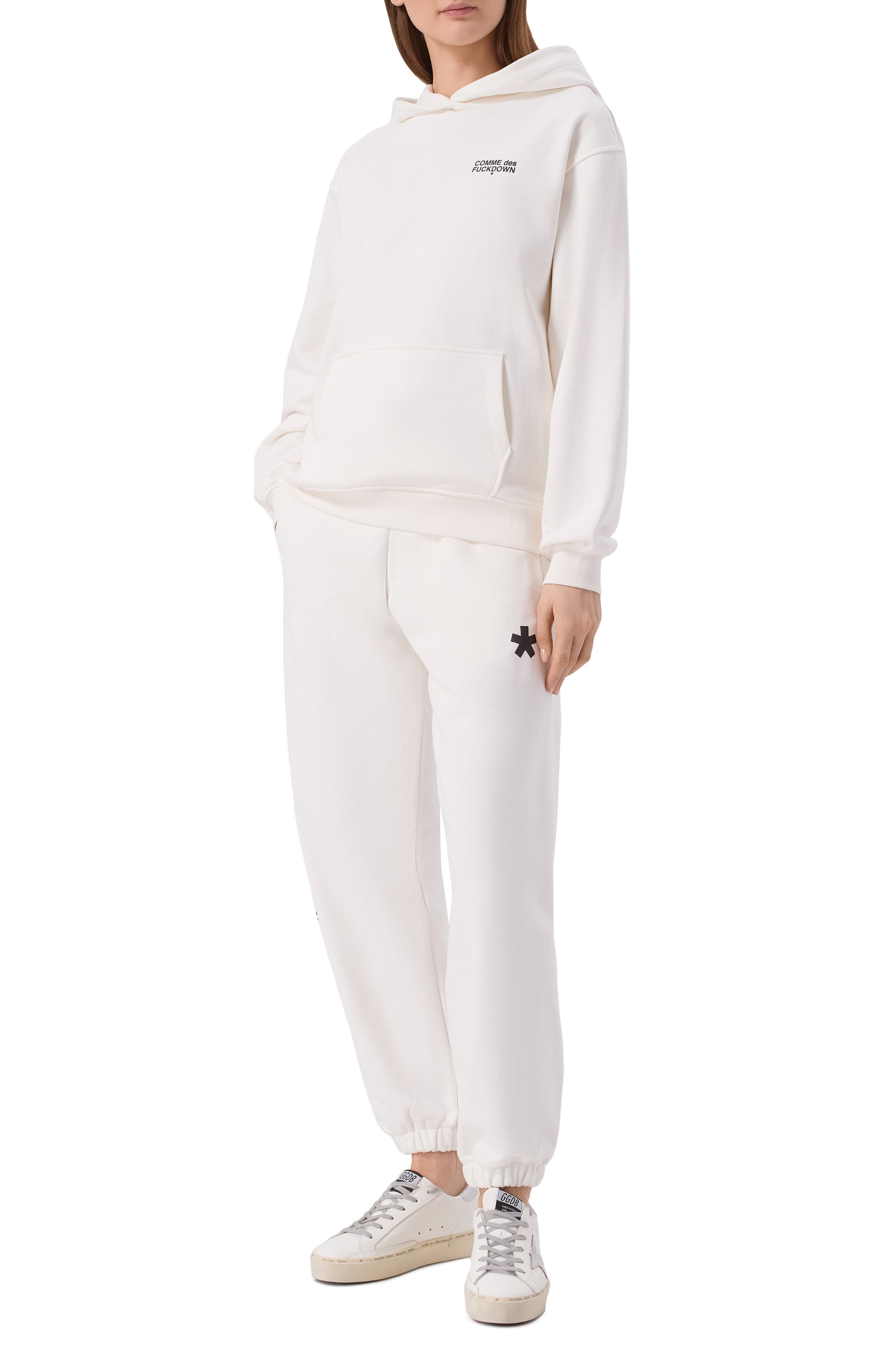 Хлопковое худи COMME DES FUCKDOWN, арт. CFABW01550, фото 2