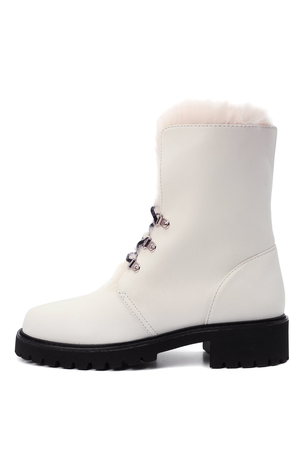 Кожаные ботинки combat GIUSEPPE ZANOTTI DESIGN, арт. I070009/010, фото 3