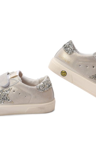 Кожаные кеды may GOLDEN GOOSE DELUXE BRAND, арт. GYF00198.F008077.65157, фото 5