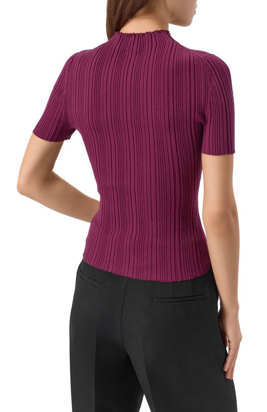 Пуловер из вискозы HUGO 50542598 Бордовый  50542598 Фото 4