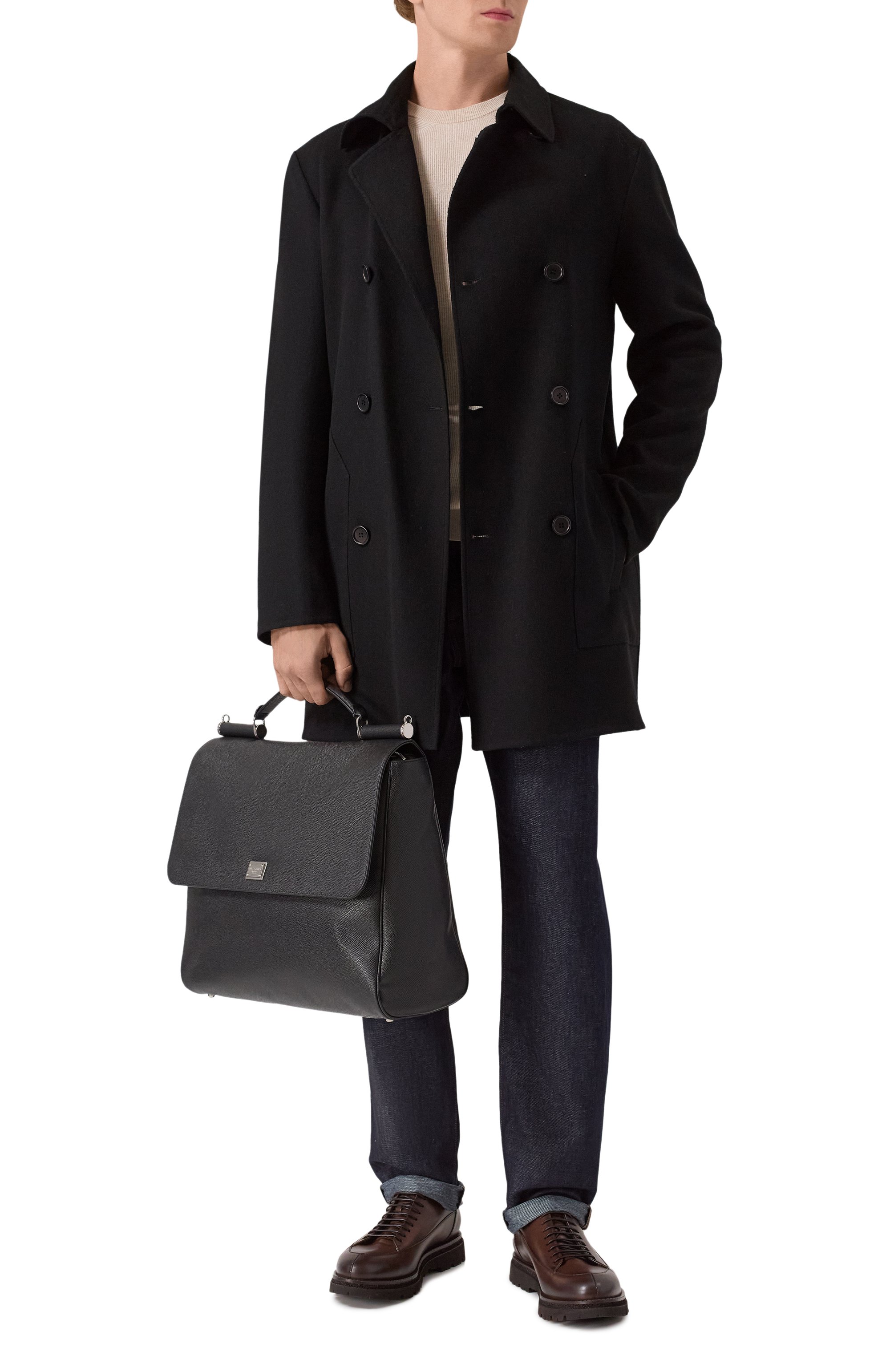 Сумка sicily DOLCE & GABBANA черного цвета по цене 433000 руб., арт. BM2447/BG065, фото 7 Сумка sicily DOLCE & GABBANA, арт. BM2447/BG065, фото 7