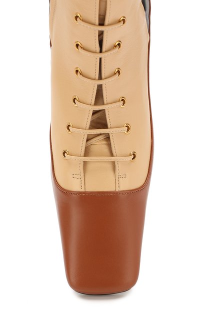 Кожаные ботильоны duck lace MANU ATELIER, арт. M002CB, фото 5