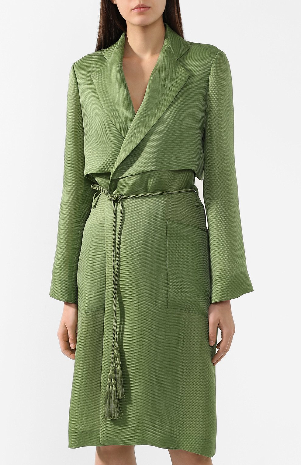 Шелковый плащ LANVIN, арт. RW-C0108U-0929-P19, фото 6