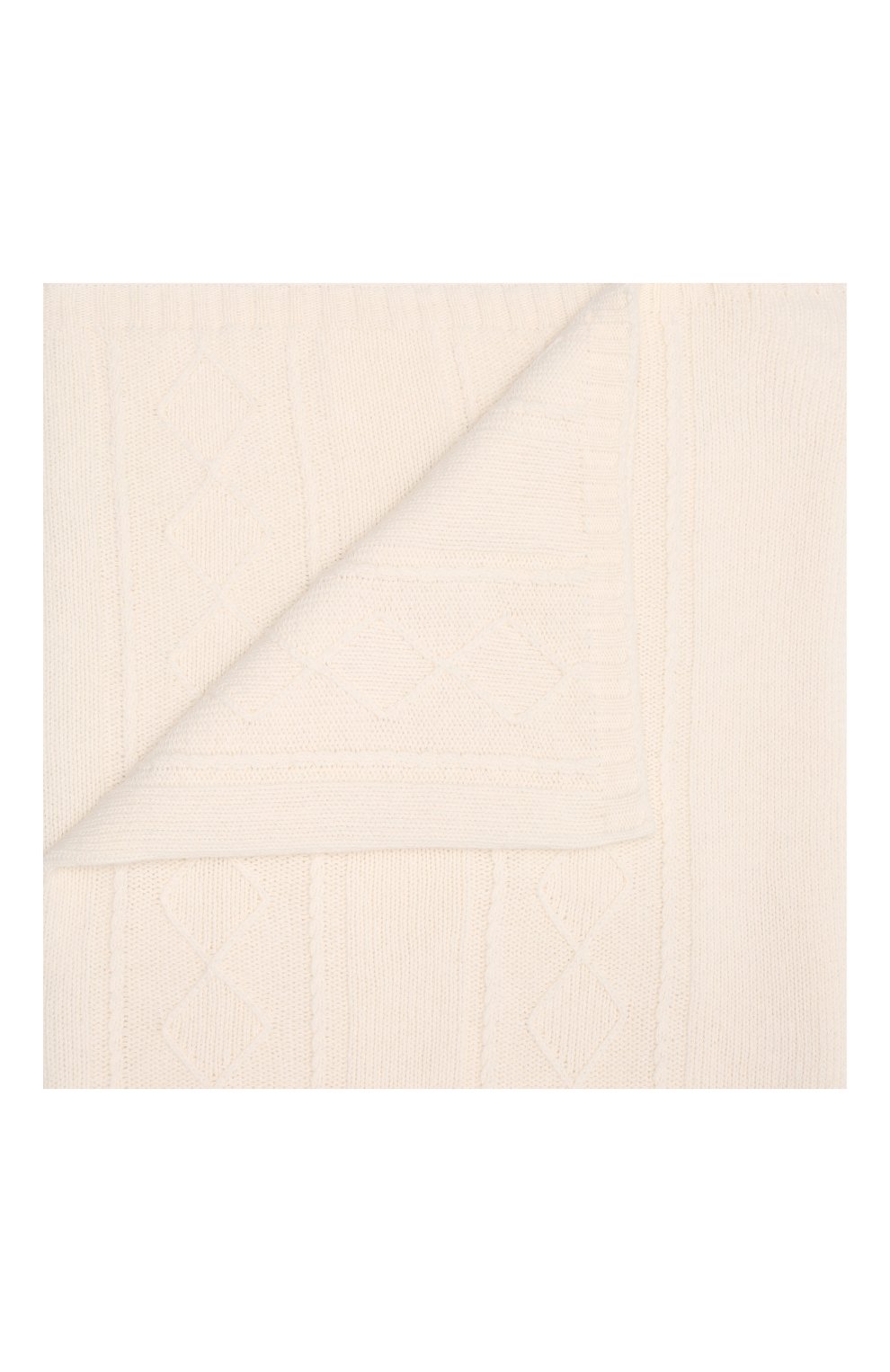 Шерстяной плед WOOL AND COTTON, арт. VMLPL-ромбы, фото 1