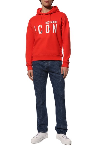 Хлопковое худи icon DSQUARED2, арт. S79GU0003/S25516, фото 2